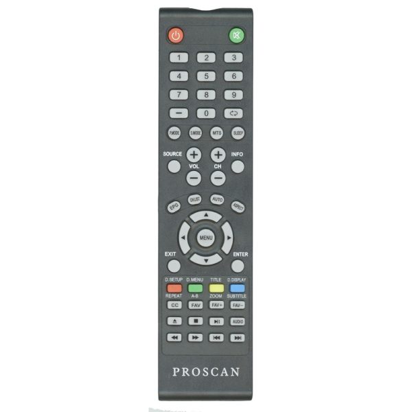 Proscan PLDV321300Crem TV/DVD Remote Control