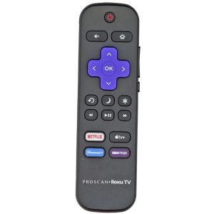 PROSCAN RC-ALIR 2024 ROKU TV REMOTE CONTROL – Netflix, Apple TV +, Paramount +, HBO Max – 3026000123