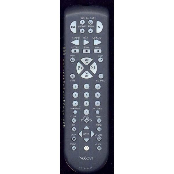 Proscan-RCA CRK83KL1 TV Remote Control
