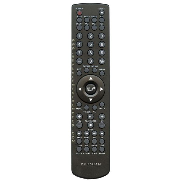 Proscan RE20QP18 TV/dvd Combo Remote Control