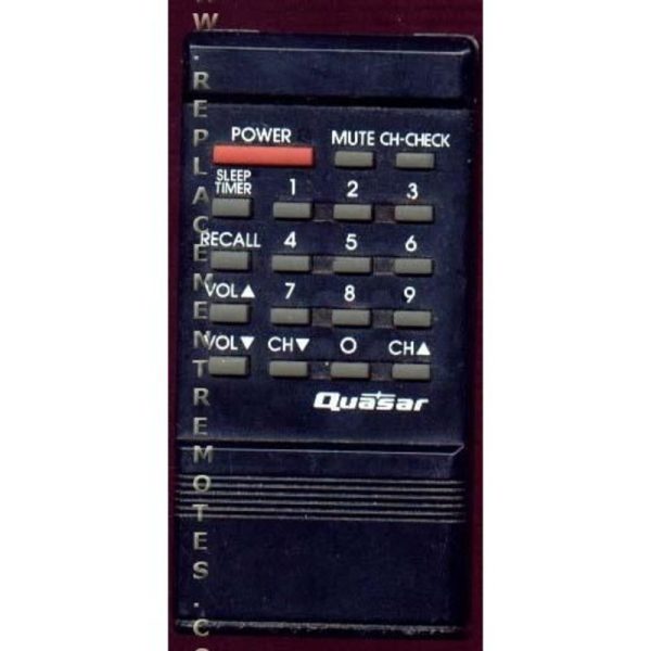 Quasar EUR50173A TV Remote Control