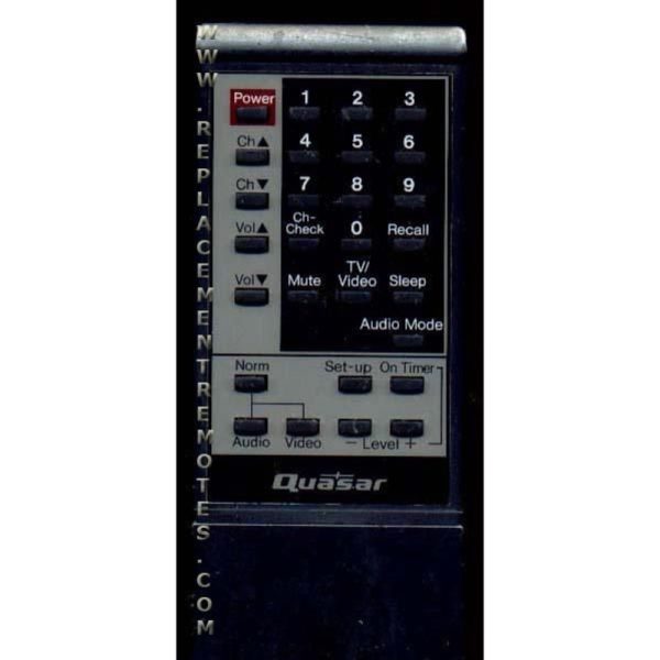 Quasar EUR64343 TV Remote Control