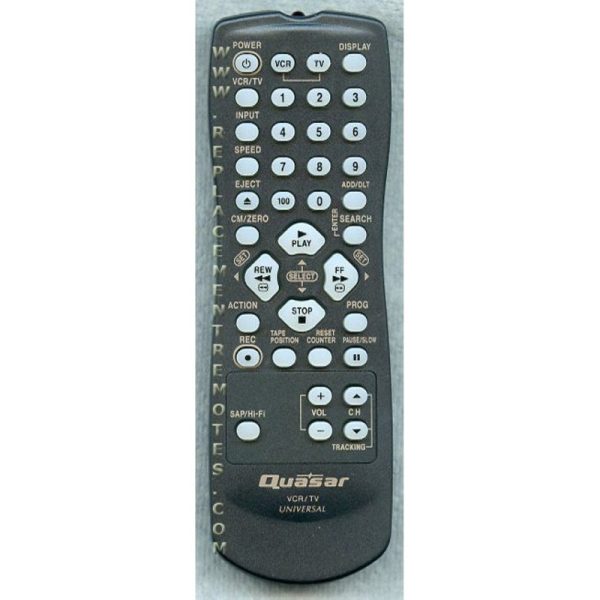 Quasar LSSQ0266 TV/VCR Remote Control