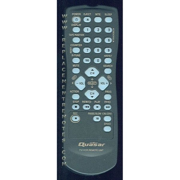 Quasar LSSQ02832 TV/VCR Remote Control