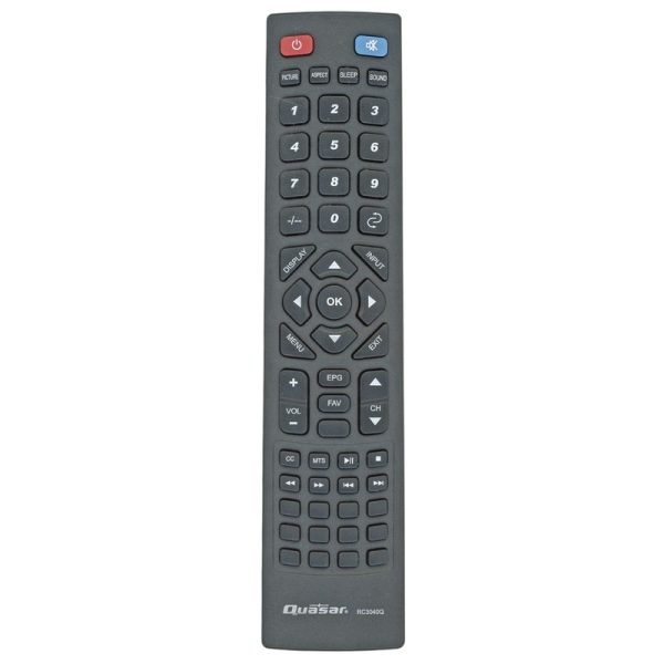 Quasar RC3040Q TV Remote Control