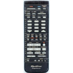 Quasar VSQS1294 TV/VCR Remote Control