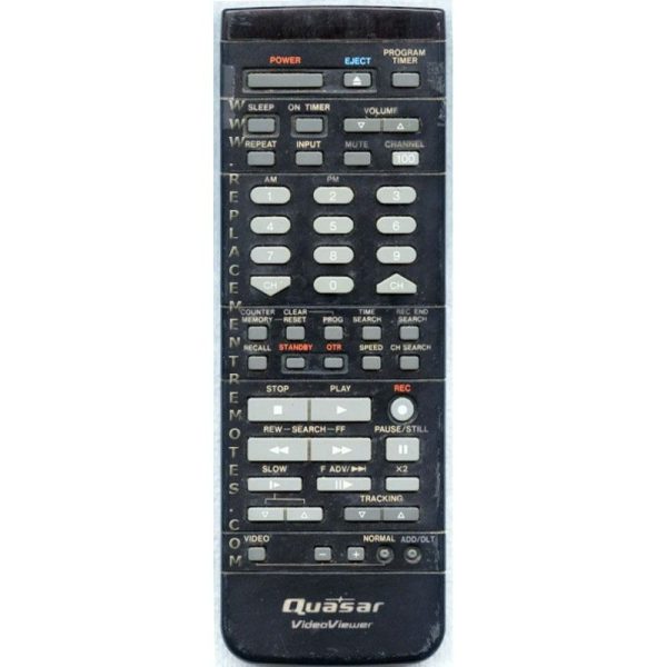 Quasar VSQS1294 TV/VCR Remote Control