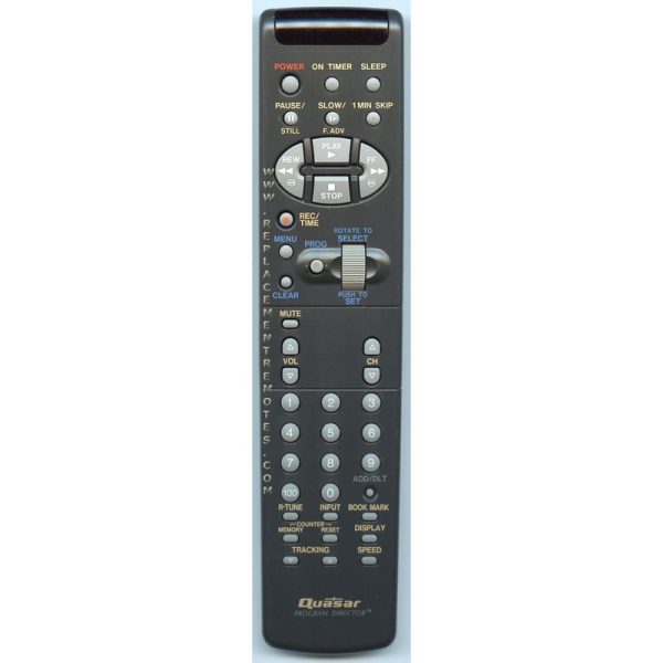 Quasar VSQS1373 TV/VCR Remote Control