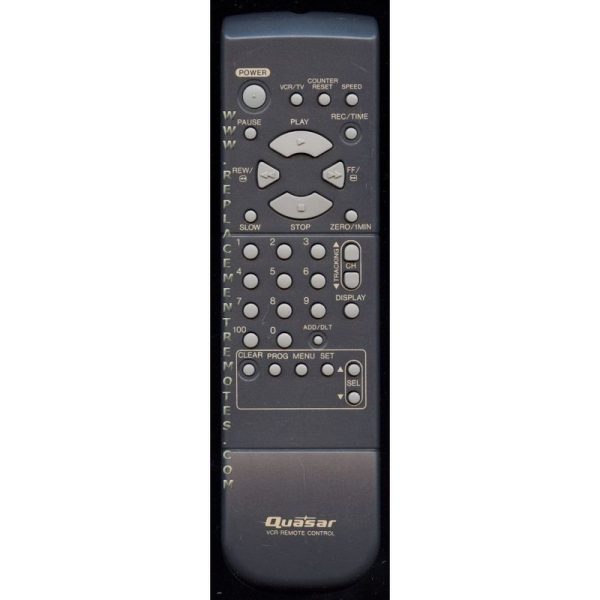 Quasar VSQS1400 TV/VCR Remote Control