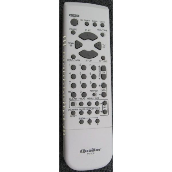 Quasar VSQS1409 TV/VCR Remote Control
