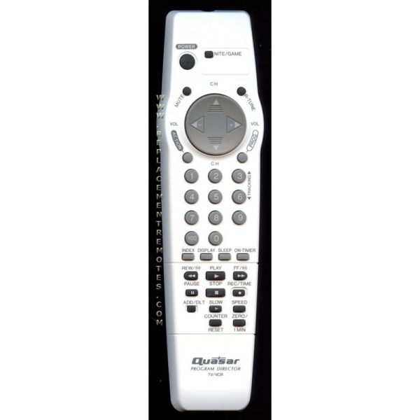 Quasar VSQS1571 TV/VCR Remote Control