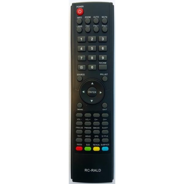 RANK ARENA RALD56A LCD TV Replacement Remote Control