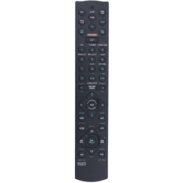 RAV205 V473220US Remote Control Replacement for Yamaha AV Receiver