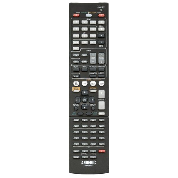 RAV498 for Yamaha AV Receiver Remote Control – RRAV498