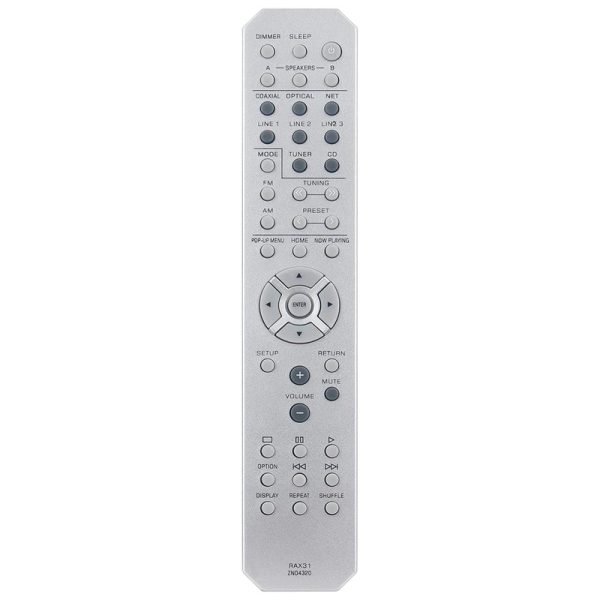 RAX31 ZN04320 Remote Control Replacement for Yamaha Network Stereo Receiver