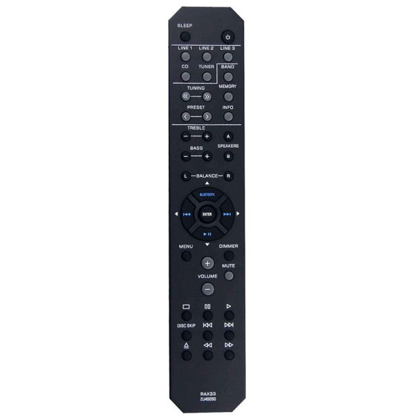 RAX33 ZU49260 Remote Control Replacement for Yamaha Natural Sound Stereo Receiver