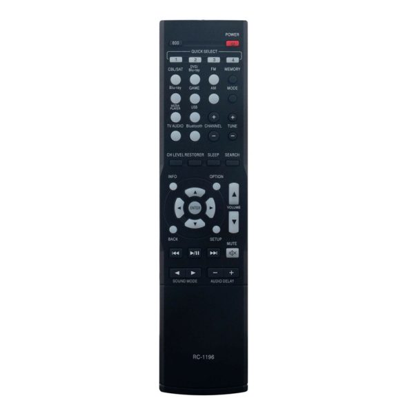 RC-1196 Remote Replacement Control for Denon AVR-S500BT AVR-S510BT