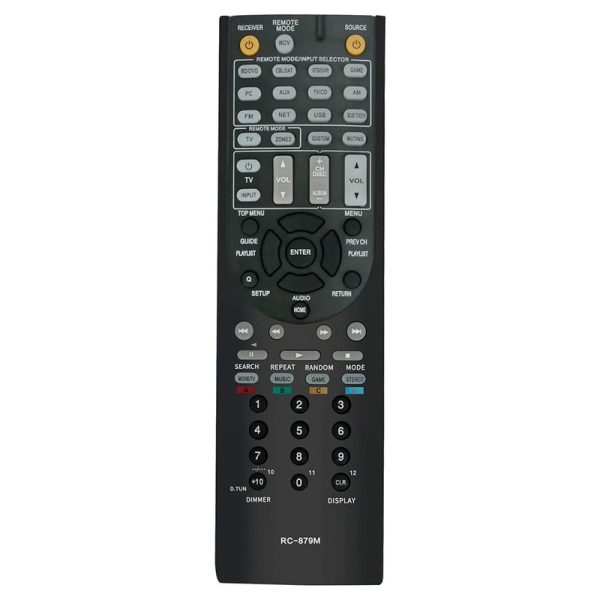 RC-879M Remote Replacement for Onkyo AV Receiver TX-NR535