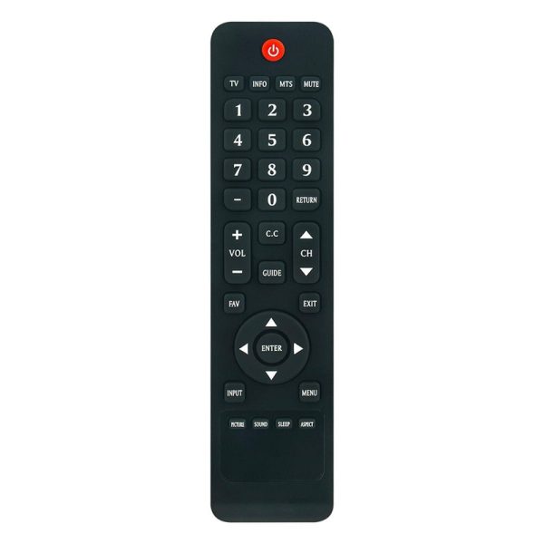 RC00295P Remote Control Replacement for ViewSonic LED TV VT-3205 VT2405LED