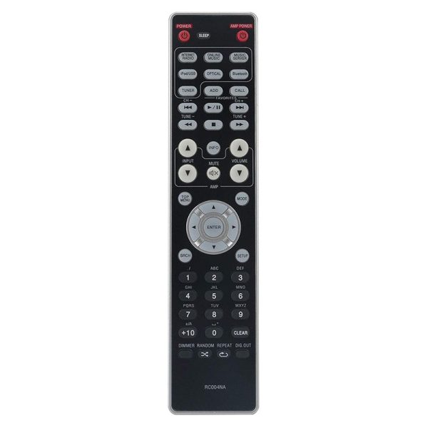RC004NA Remote Control Replacement for Marantz AV Receiver NA6005