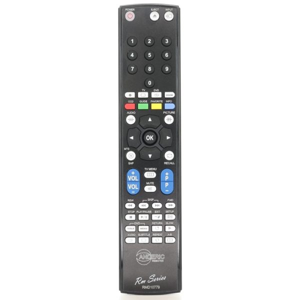 RC260D for Insignia TV/DVD Remote Control – RMD10779/RMC10779