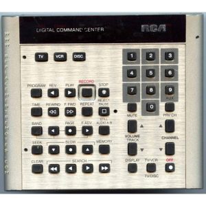 RCA 156532 VCR Remote Control