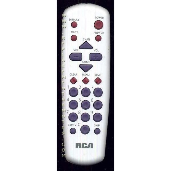 RCA CRK10B1W TV Remote Control
