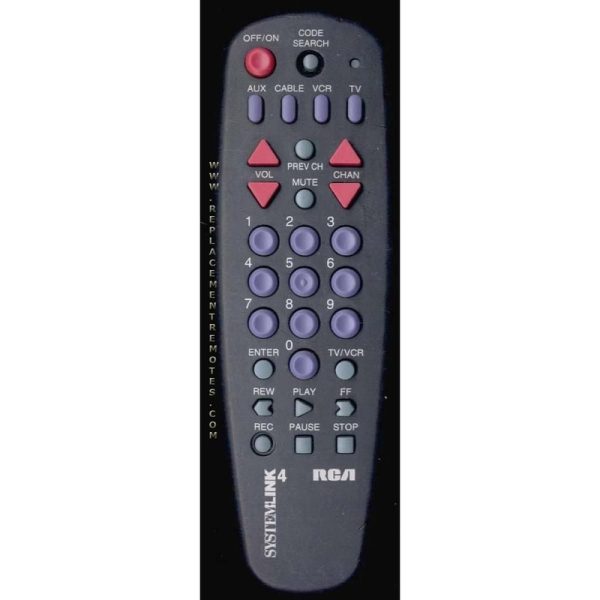 RCA CRK6BBZ 4-Device Universal Remote Control