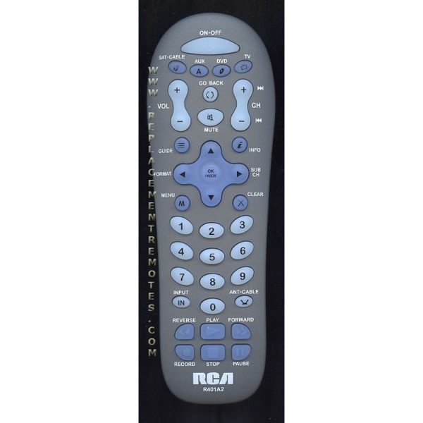 RCA R401A2 TV Remote Control