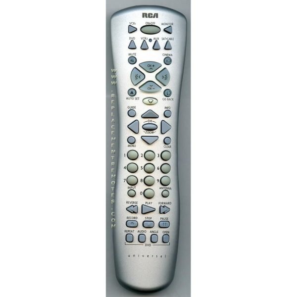 RCA RCR160TKLM1 DVD Remote Control