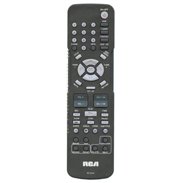 RCA RCR192AA3 Sound Bar Remote Control