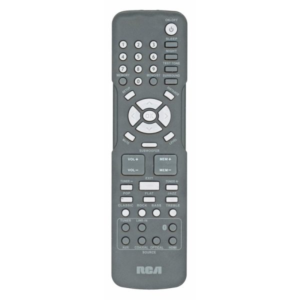 RCA RCR192AB2 Home Theater Remote Control