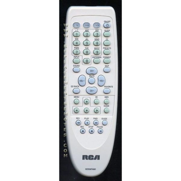 RCA RCR396TAM1 TV Remote Control