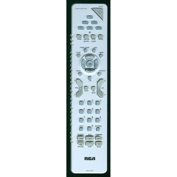 RCA RCR615DAM1 DVD/VCR Remote Control