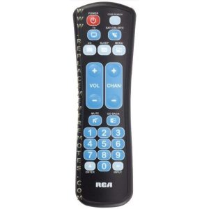 RCA RCRHM02BR 1-Device Universal Remote Control