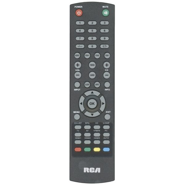 RCA RCRLDED002 TV Remote Control