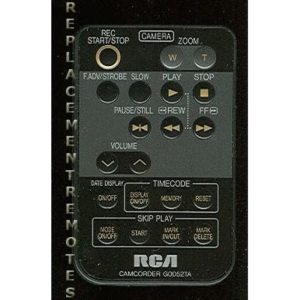 RCA RRMCG0052TASA Video Camera Remote Control