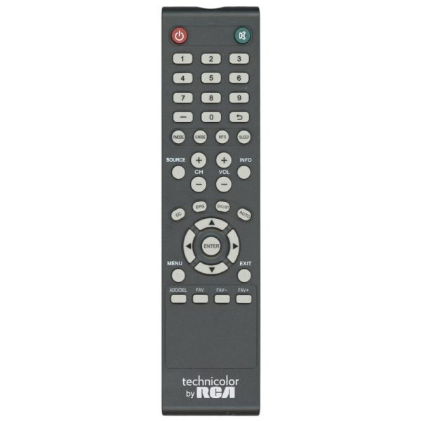 RCA TC3250ABREM Technicolor TV Remote Control