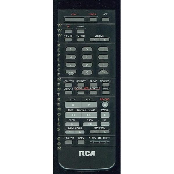 RCA VSQS0841 VCR Remote Control