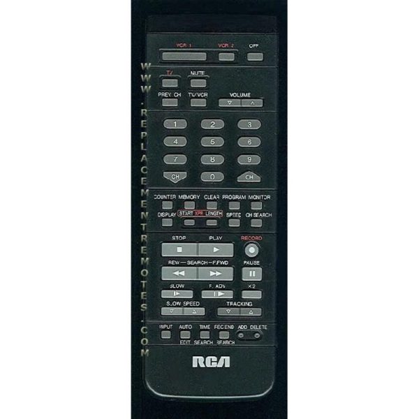RCA VSQS1057 VCR Remote Control