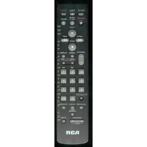 RCA VSQS1276 VCR Remote Control