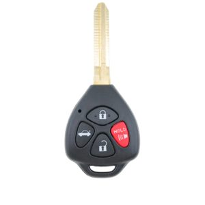 Remote Car Key Blank 4 Button Replacement Shell/Case/Enclosure To Suit Toyota Atara S
