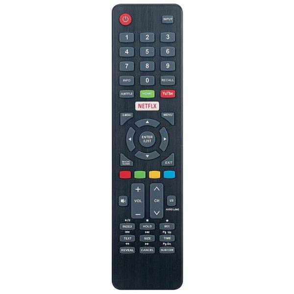 Remote Control Replacement for Devanti Smart TV LCD Netflix Youtube Button
