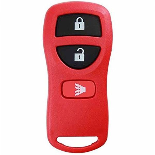 Remote for Nissan / Infiniti 3 Button KBRASTU15 – RED by Car & Truck Remotes