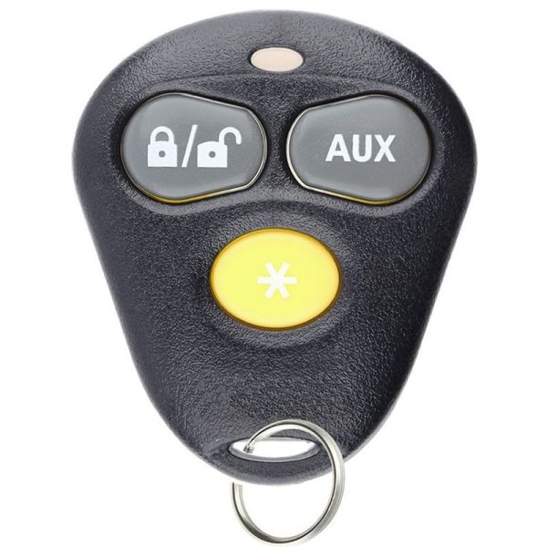 Remote for Viper Alarm System Python Automate Avital Hornet EZSDEI474V – Yellow 3 buttons by Car & Truck Remotes
