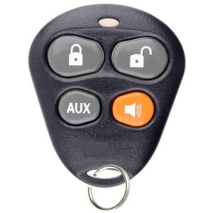Remote for Viper Alarm System Python Automate Avital Hornet EZSDEI476V – Orange 4 buttons by Car & Truck Remotes