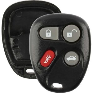 Replacement 4 Button Remote Case for GM KOBLEAR1XT by Car & Truck Remotes