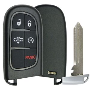 Replacement 5 button Dodge RAM Smart Remote Shell w/  Air Suspension by Car & Truck Remotes