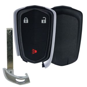 Replacement CADILLAC SRX 3 button Smart Remote Case + insert key by Car & Truck Remotes