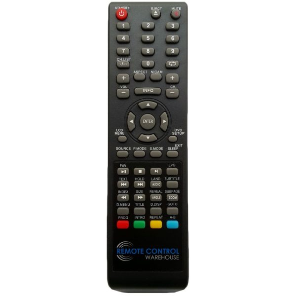 REPLACEMENT GRUNDIG REMOTE CONTROL – GLCD1906HDV LCD TV